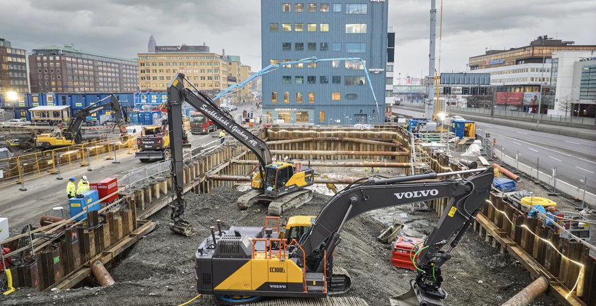 VOLVO: Study proves viability of urban electric construction with big benefits for society